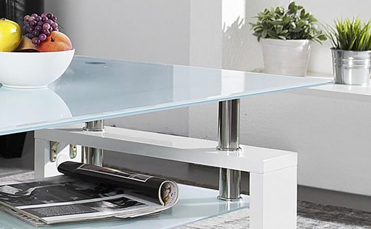 Salontafel Hoogglans Wit