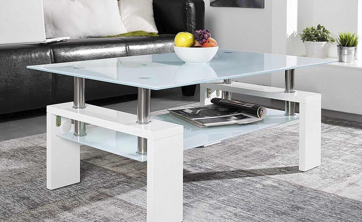 Salontafel Hoogglans Wit