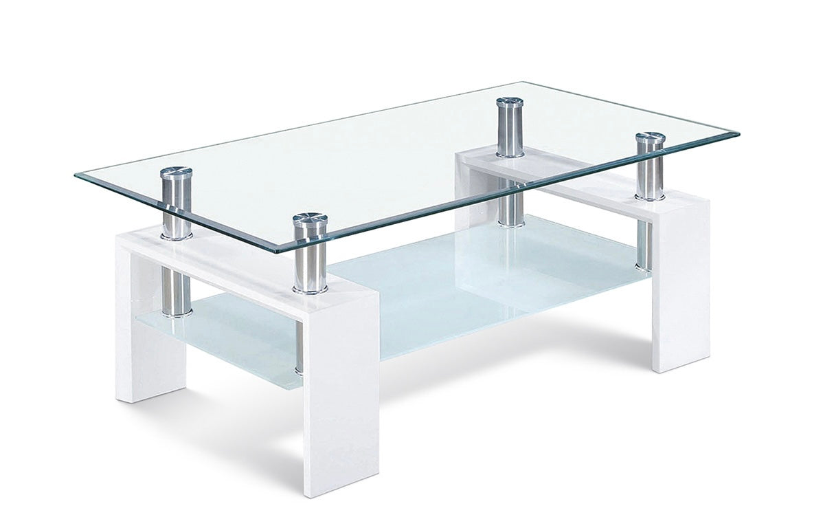 Salontafel Hoogglans Wit