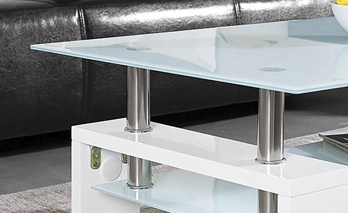 Salontafel Hoogglans Wit